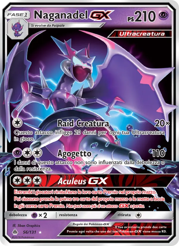 Naganadel GX #56