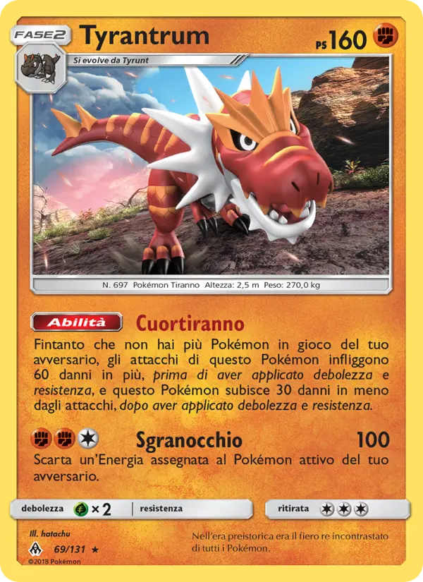 Tyrantrum #69