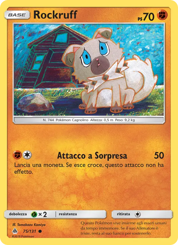 Rockruff #75