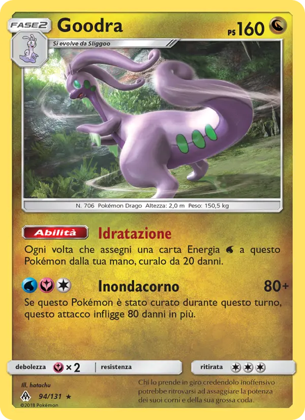 Goodra #94 — Apocalisse Di Luce (Reverse Holo)