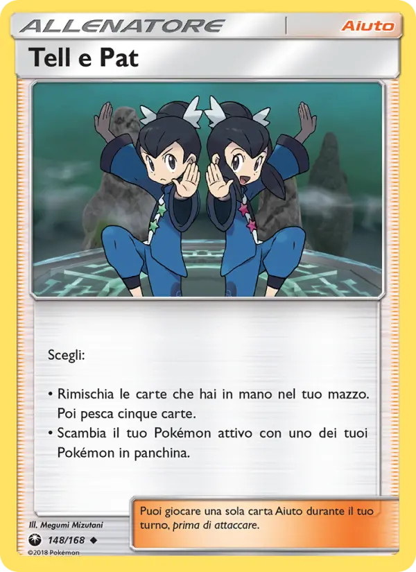 Tell e Pat #148 — Tempesta Astrale (Reverse Holo)