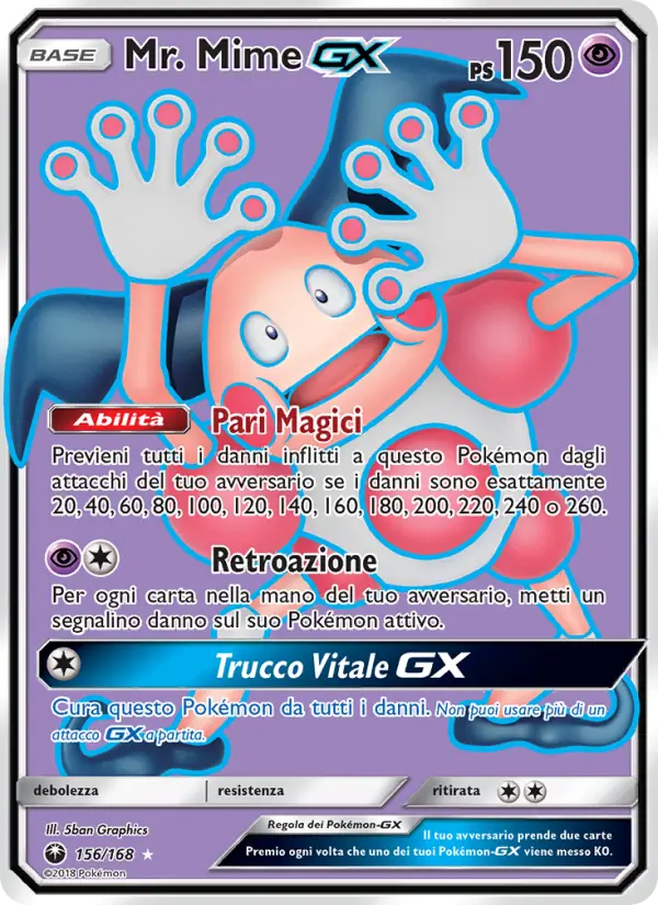 Mr. Mime GX #156