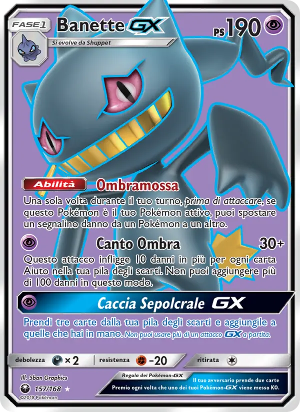 Banette GX #157