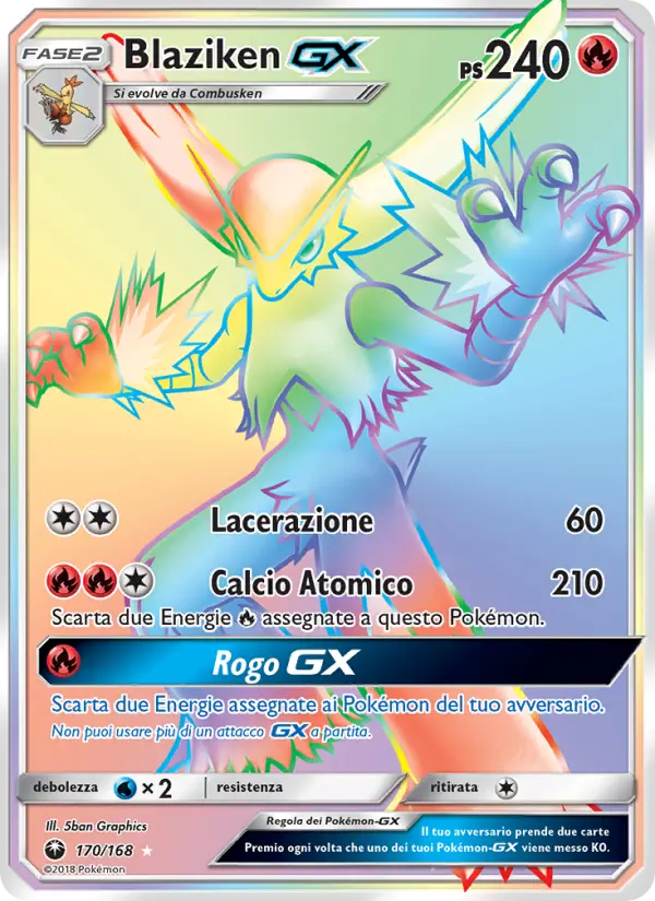 Blaziken GX #170