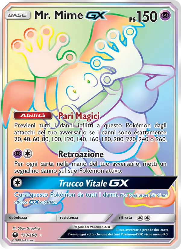 Mr. Mime GX #173