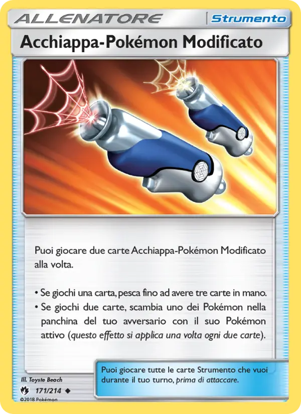 Acchiappa-Pokémon Modificato #171 — Tuoni Perduti (Reverse Holo)