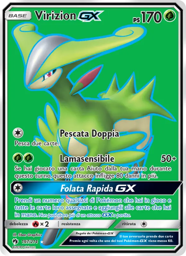 Virizion GX #197