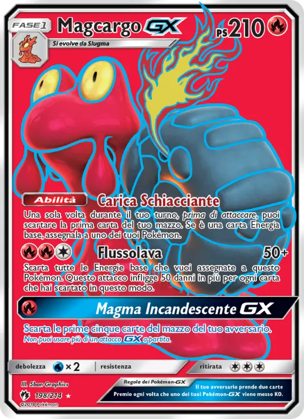 Magcargo GX #198 — Tuoni Perduti