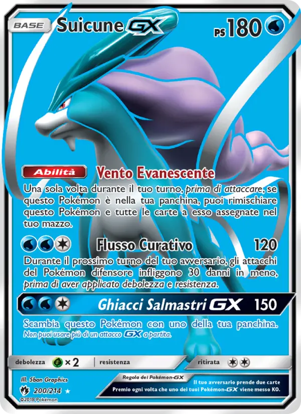 Suicune GX #200
