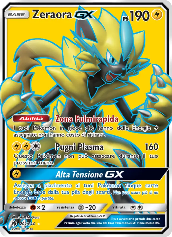 Zeraora GX #201 — Tuoni Perduti