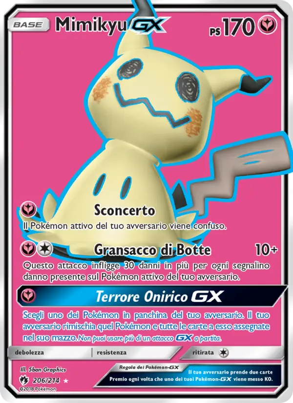 Mimikyu GX #206