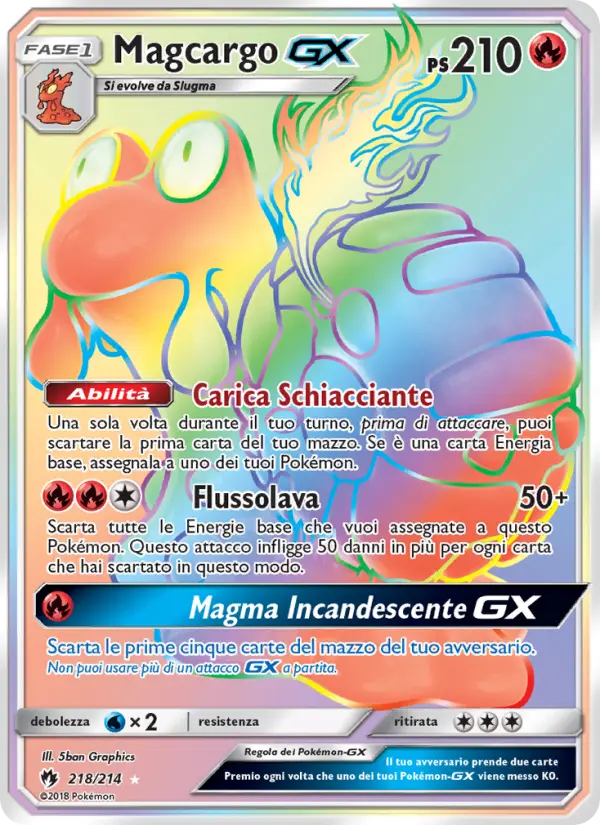 Magcargo GX #218