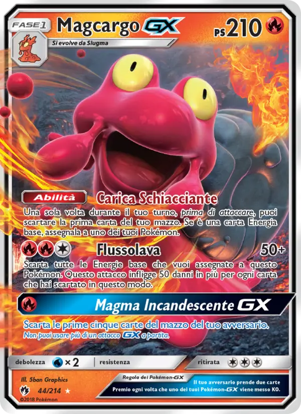 Magcargo GX #44