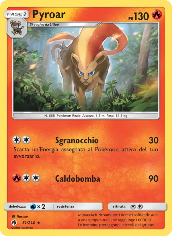 Pyroar #51
