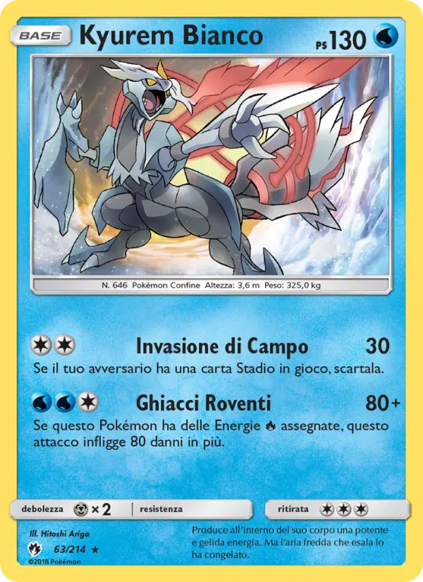 Kyurem Bianco #63 — Tuoni Perduti