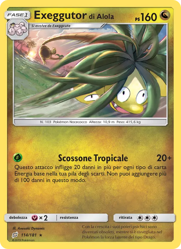 Exeggutor di Alola #114