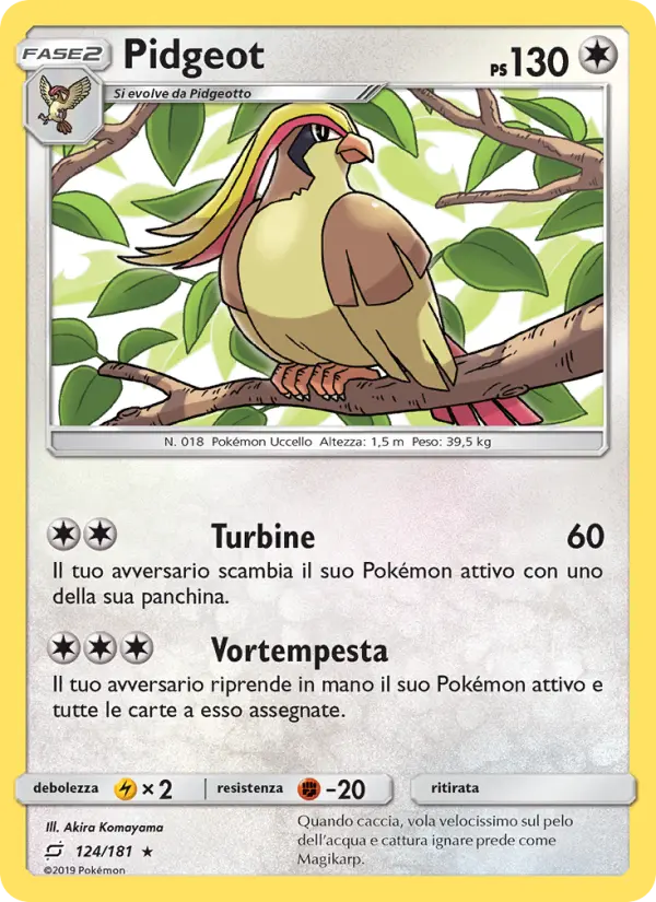 Pidgeot #124