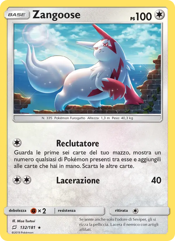 Zangoose #132