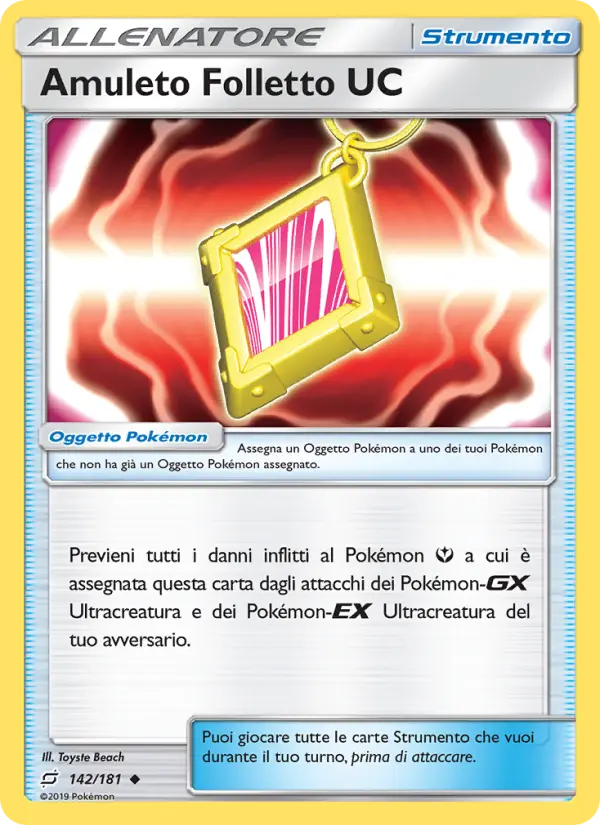 Amuleto Folletto UC #142 — Gioco di Squadra (Reverse Holo)