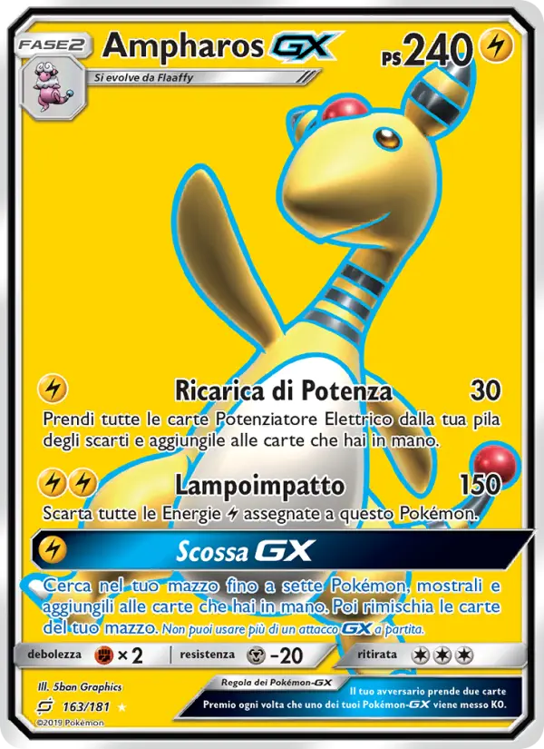 Ampharos GX #163