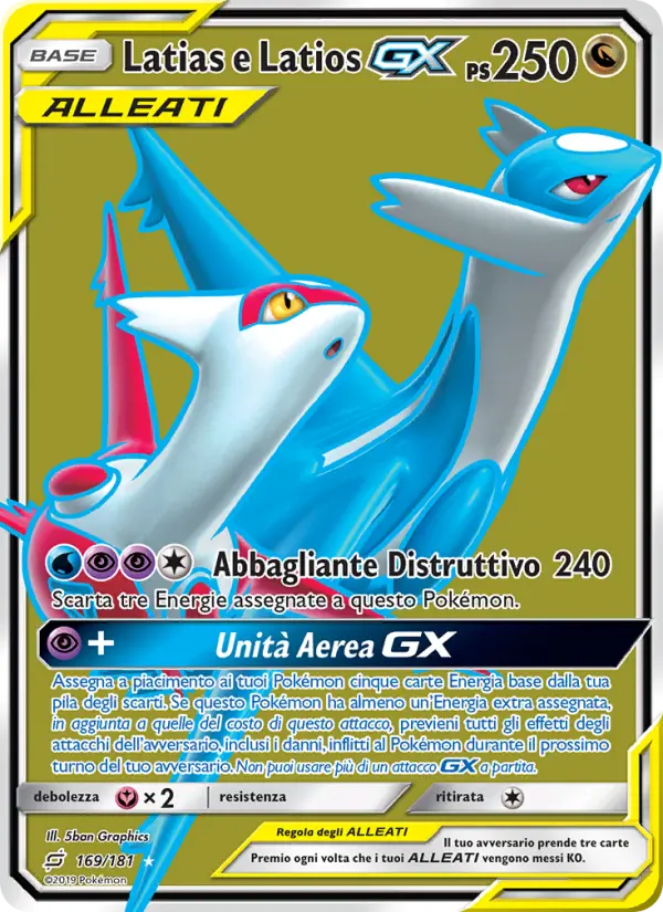 Latias e Latios GX #169 — Gioco di Squadra
