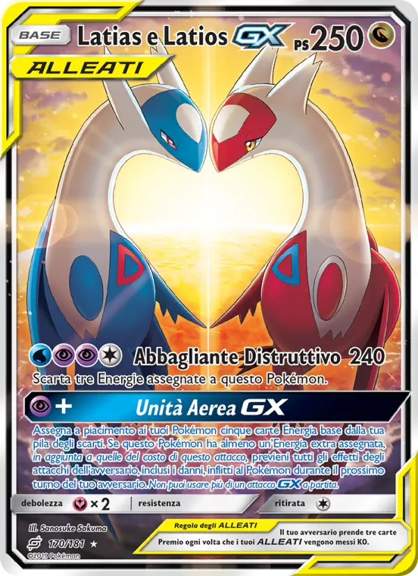 Latias e Latios GX #170