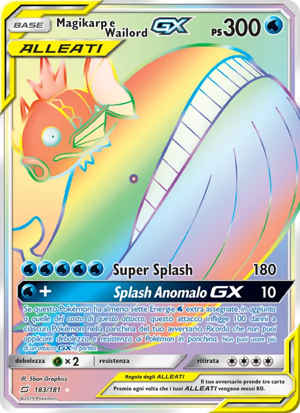 Magikarp e Wailord GX #183