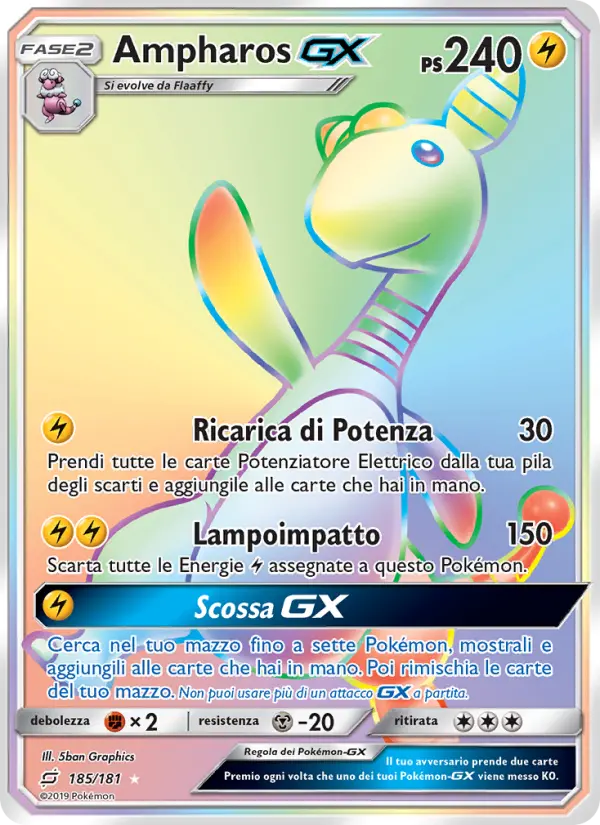 Ampharos GX #185