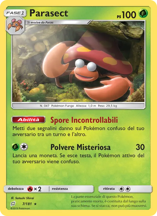 Parasect #7
