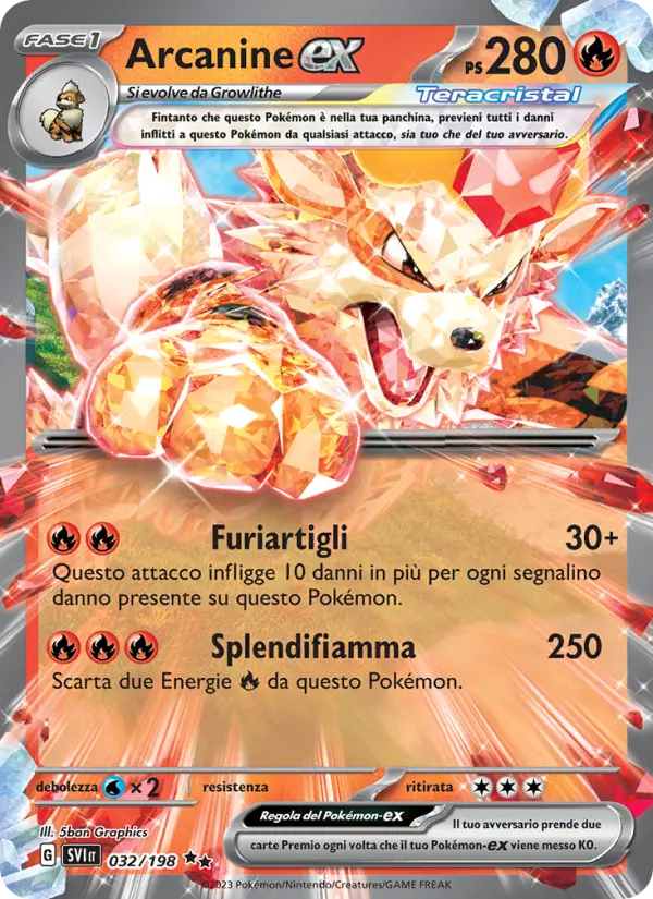 Arcanine ex #032