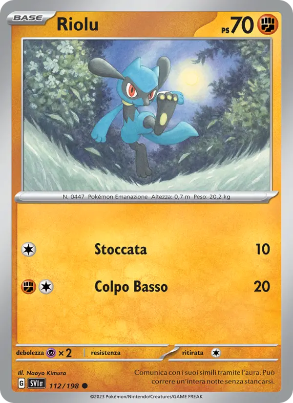 Riolu #112 — Scarlatto e Violetto