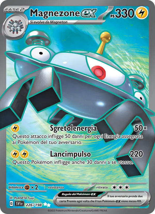 Magnezone ex #226 — Scarlatto e Violetto