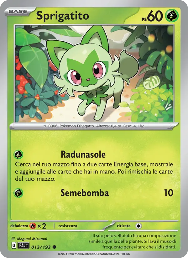 Sprigatito #012