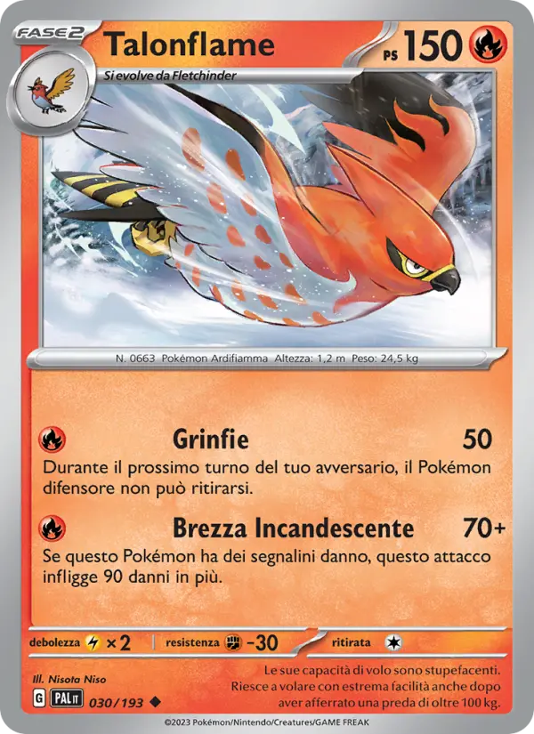 Talonflame #030