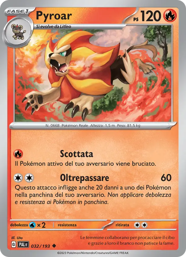 Pyroar #032