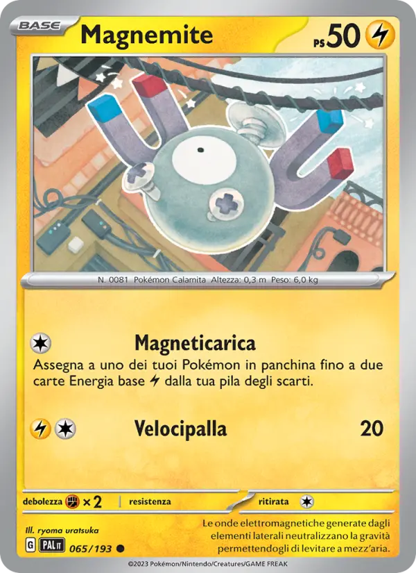Magnemite #065 — Evoluzioni a Paldea