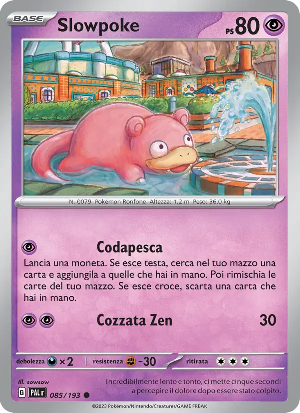 Slowpoke #085 — Evoluzioni a Paldea