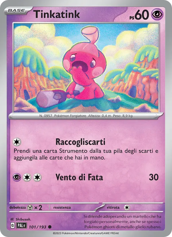 Tinkatink #101 — Evoluzioni a Paldea