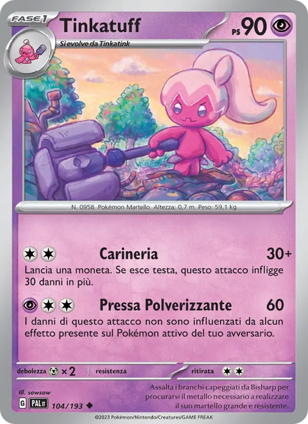Tinkatuff #104 — Evoluzioni a Paldea