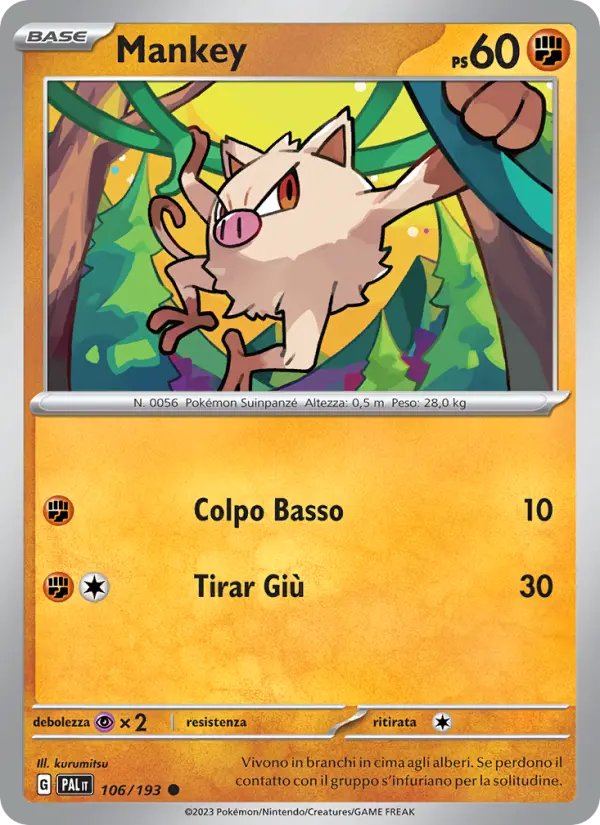 Mankey #106