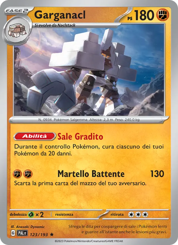 Garganacl #123 — Evoluzioni a Paldea