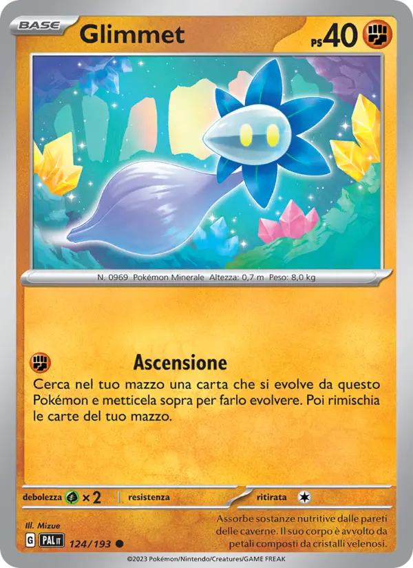 Glimmet #124 — Evoluzioni a Paldea (Reverse Holo)