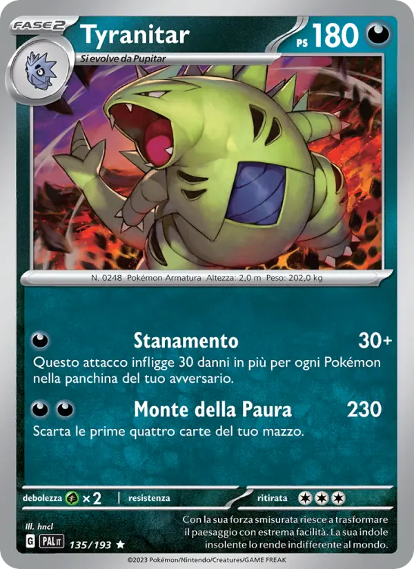 Tyranitar #135