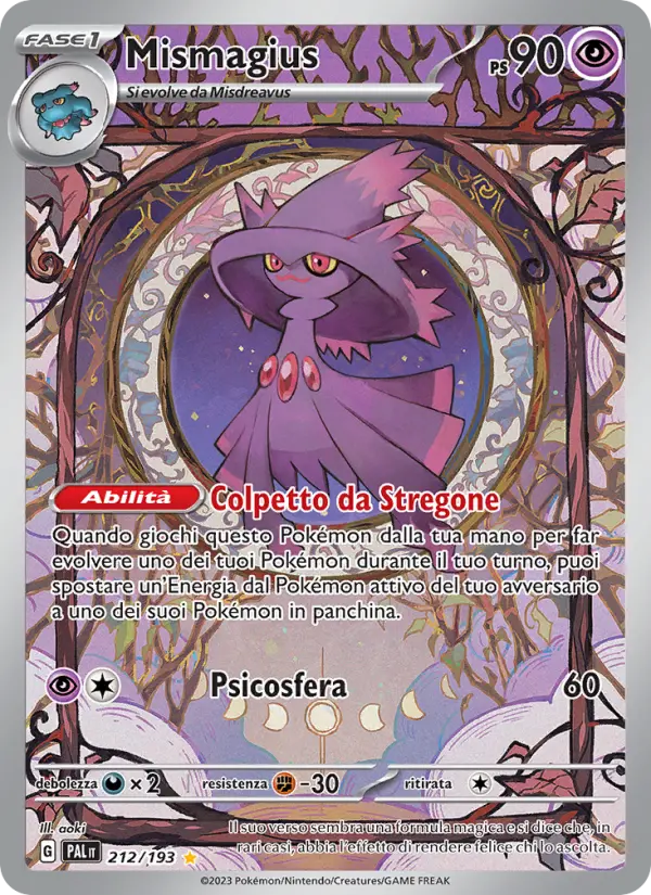Mismagius #212 — Evoluzioni a Paldea