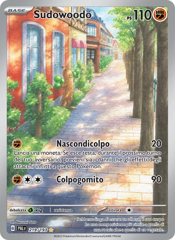 Sudowoodo #219