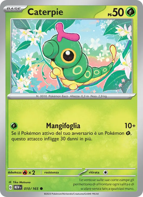 Caterpie #010