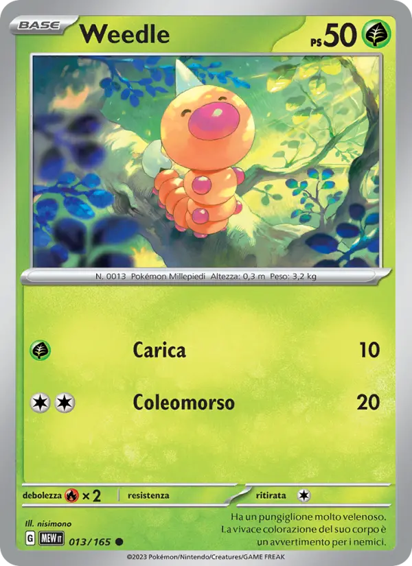 Weedle #013