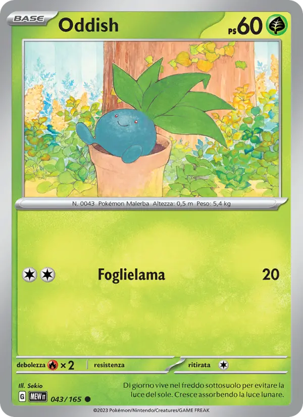 Oddish #043