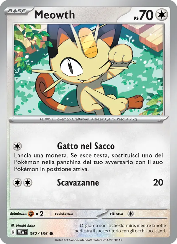 Meowth #052