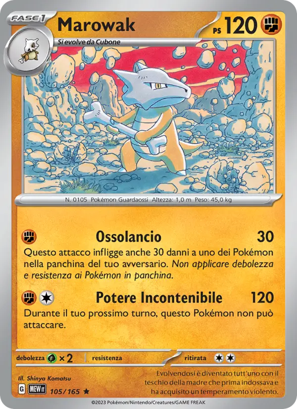 Marowak #105
